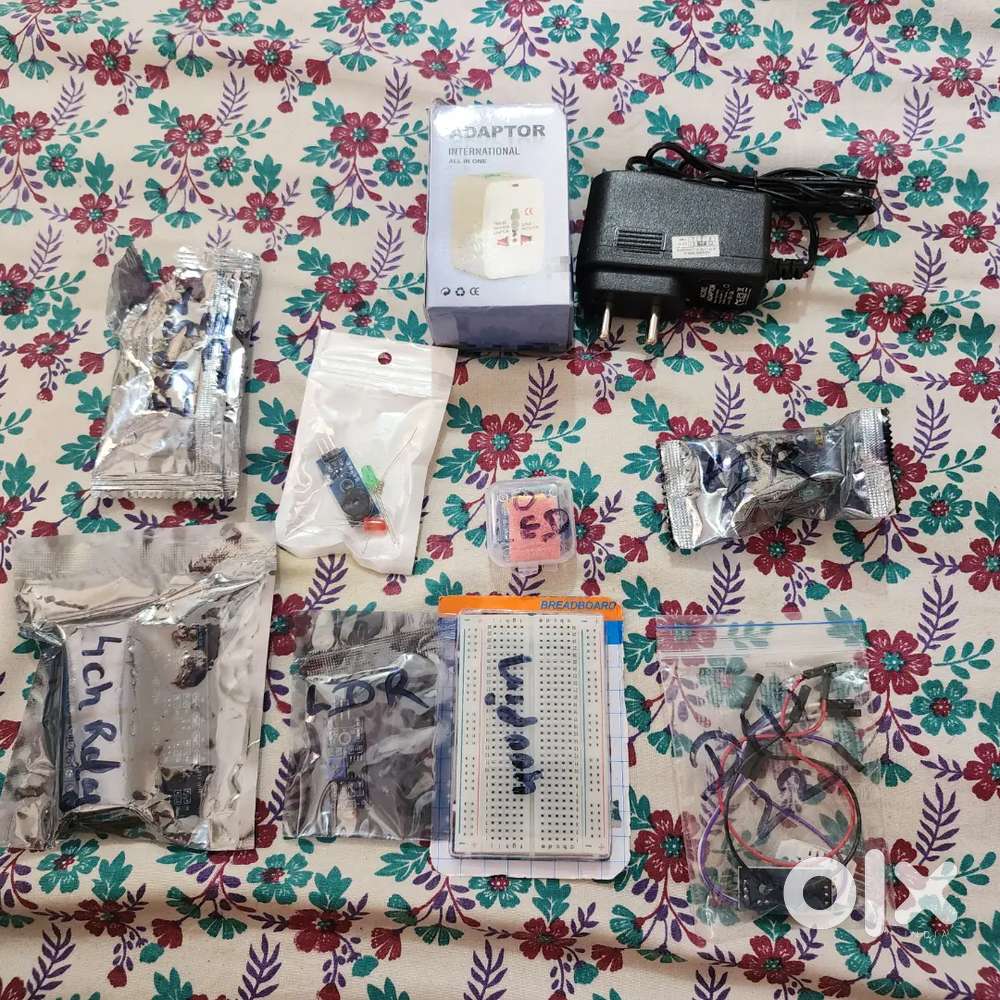 ESP32, Sensors & Project Components – Unused Electronics Kit