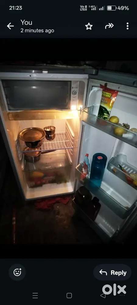 Samsung Fridge 190 litre 4 star fridge new condition