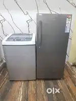 Haier latest model refrigerator & lg turbodrum washing machine*//*