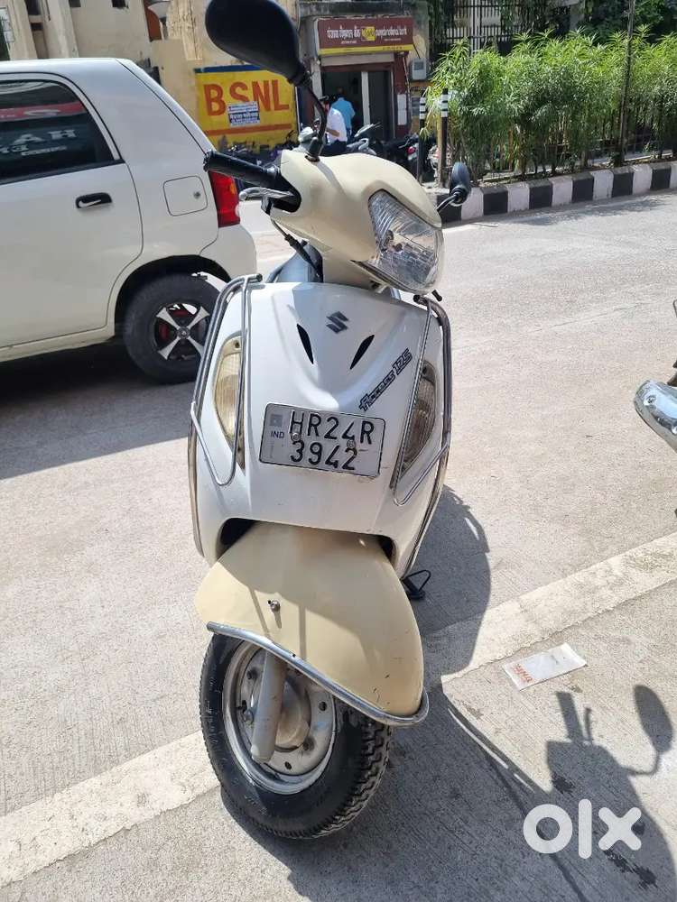 Old scooty access working fine if intereset then only message