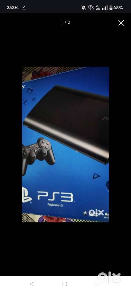 PS3 Super Slim 500 GB( 5 games included))