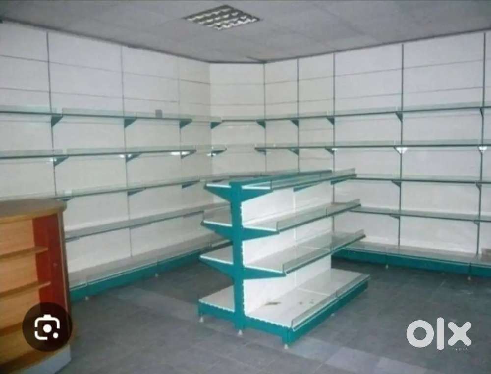 Grocery rack kirana rack supermarket rack display rack wall mount rack