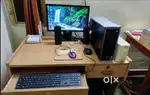 Dell computer setup(,15000)with Epson colour printer(10000)