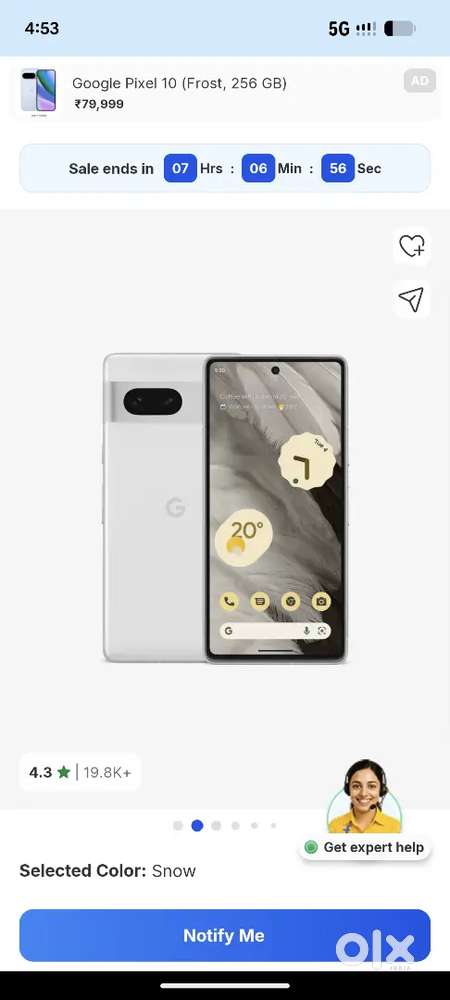 Google pixel 7