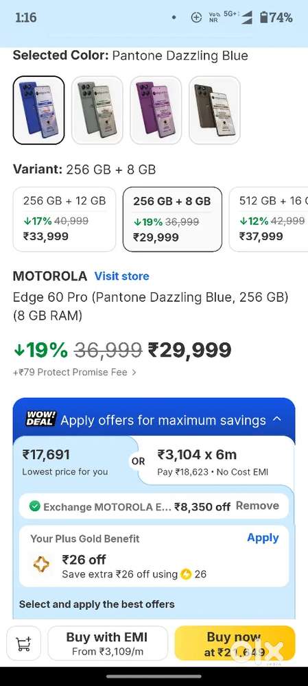 8+256 good condition 50 daya mobile