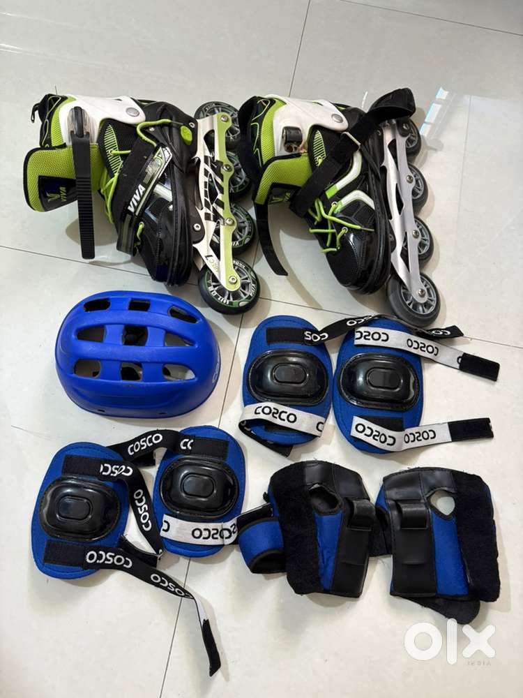Adjustable skets with safety kit