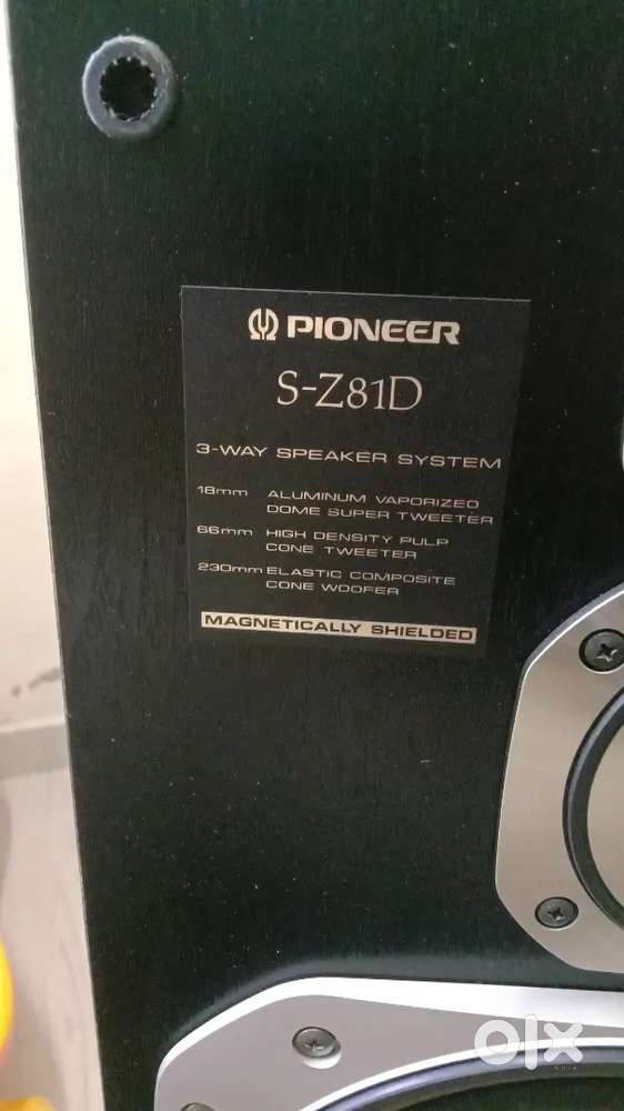 Pioneer S- Z81D Vintage 3 way speakers