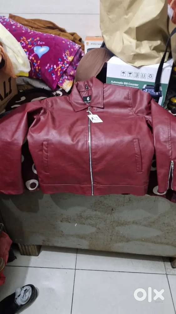 Leather jacket Xl