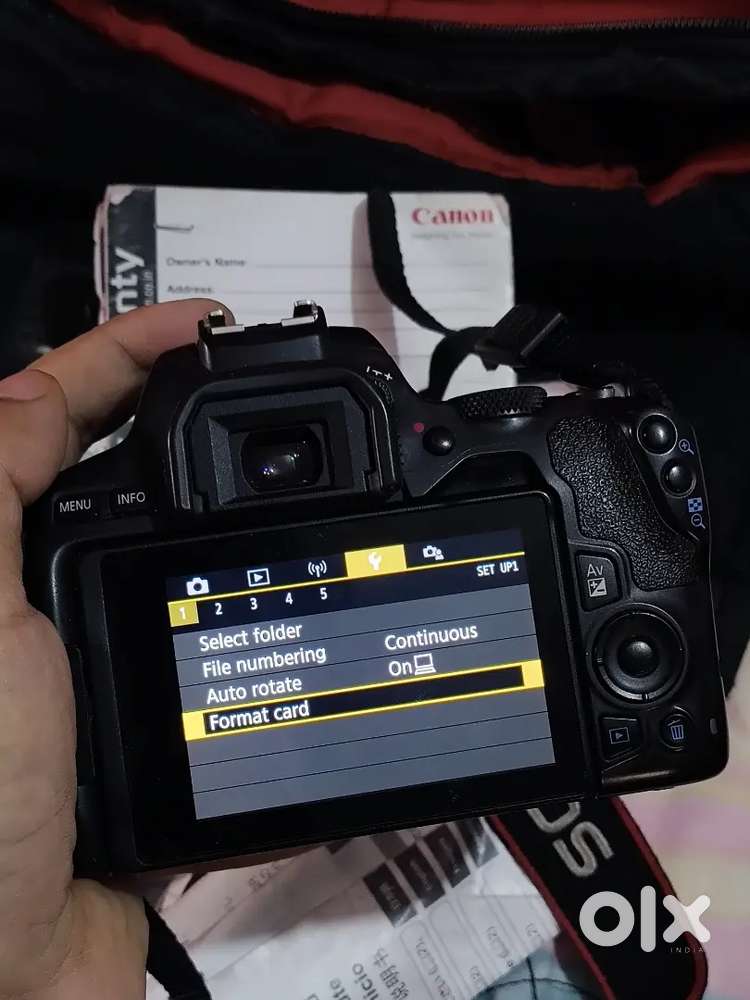 Canon EOS 200D  18-55 Lens Bill Available