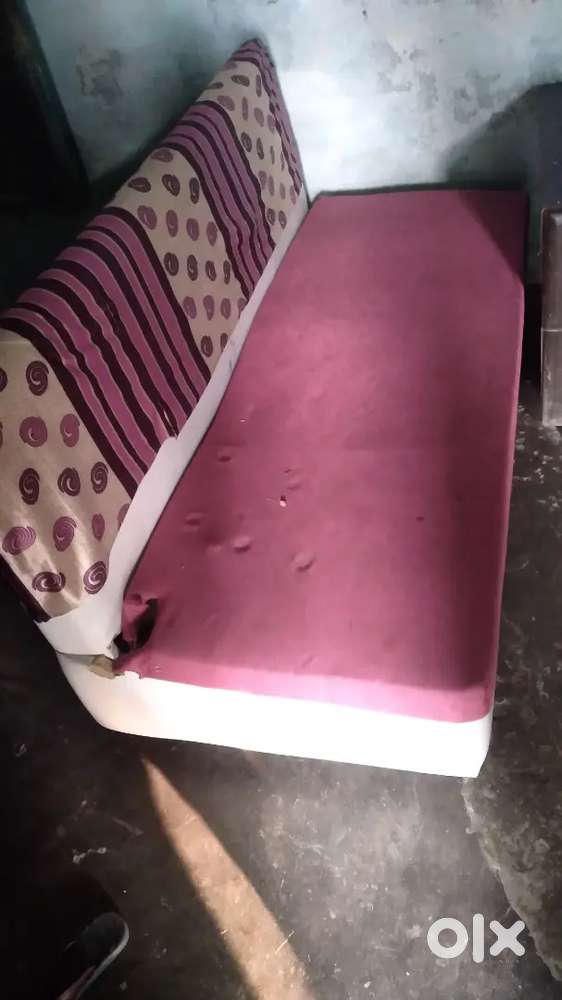 Sofa with side tables