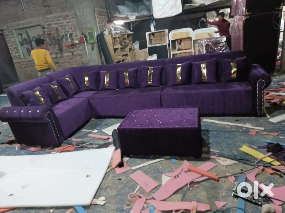 L shape sofa set available in starf furnitur