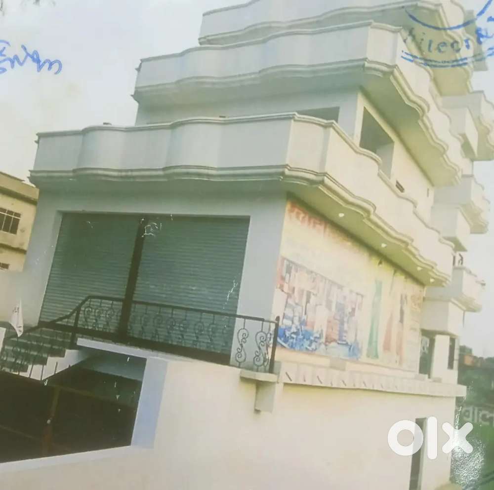 2 BHK 1 bathroom 1 kitchen showroom complex 1000 sq.fit ,Katghara ,jnp