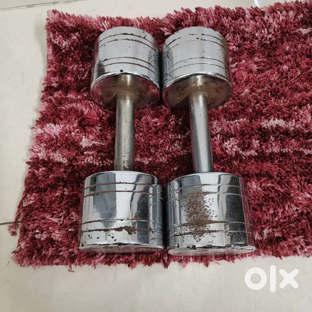 10Kg Steel Dumbbell Set