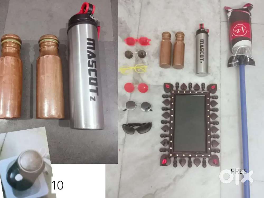 2.copper bottles n frames n all sales
