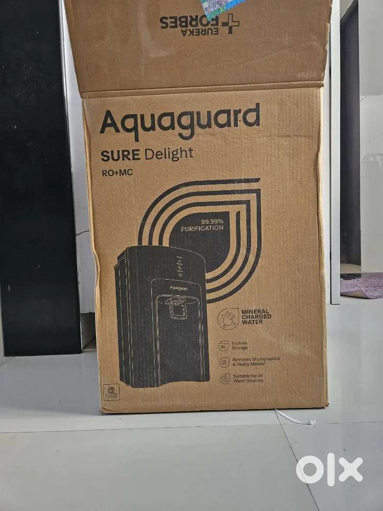Brand New Aquaguard Sure Delight RO + MC