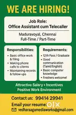 Office Assistant cum telecaller