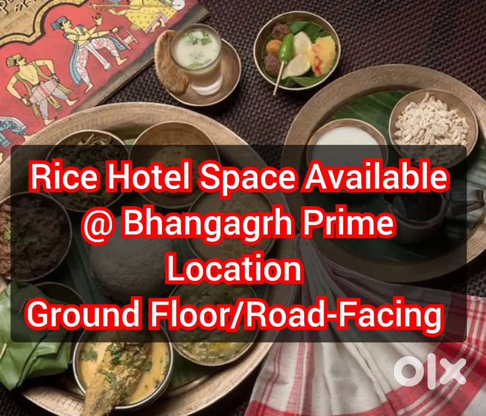 RICE HOTEL SPACE AT Bhangagarh Prime Location Ground Floor Road-Facing