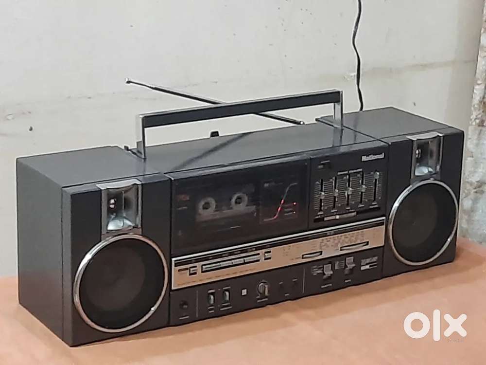 National Japan Stereo Boombox Full Working