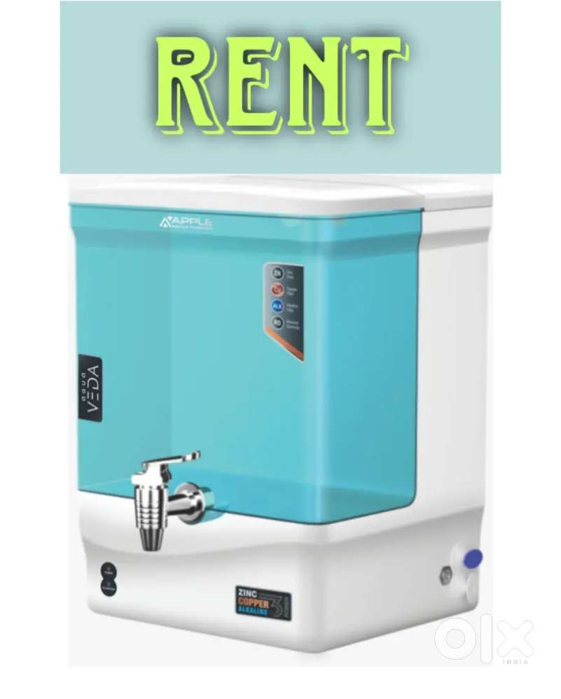 Water purifier available on rent