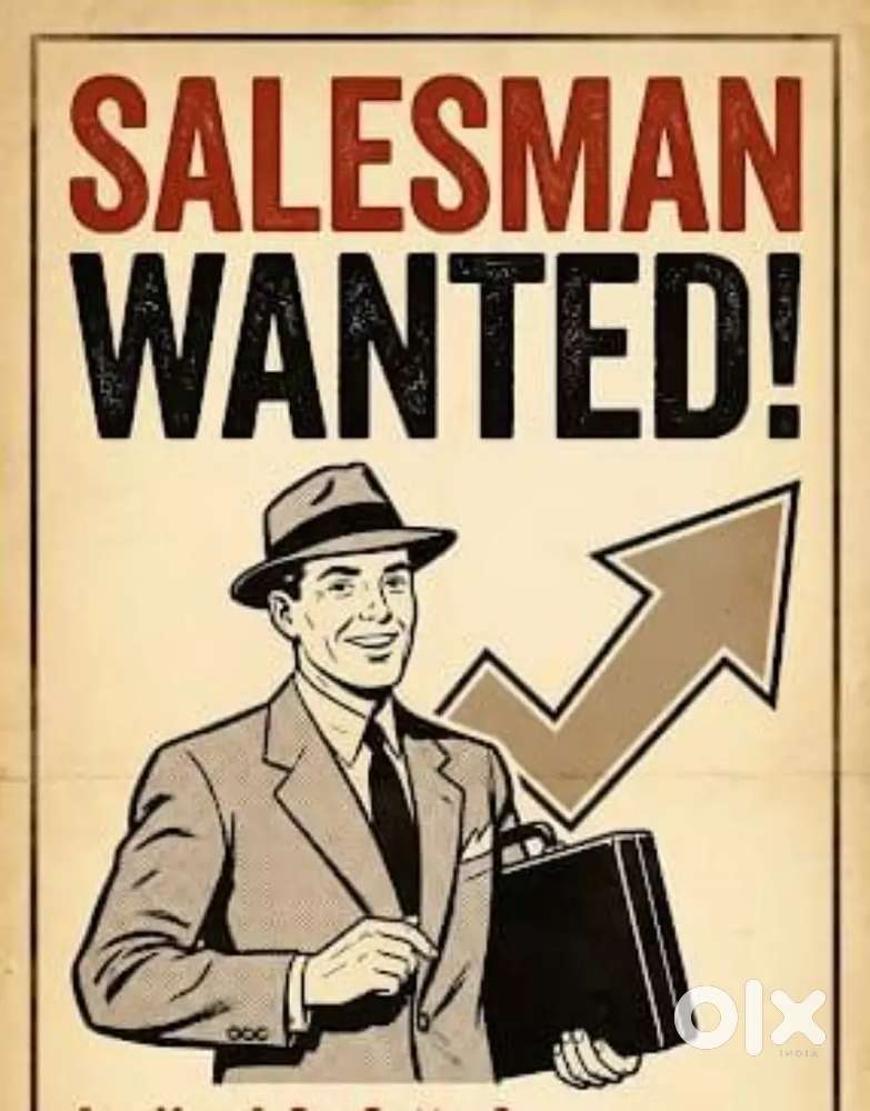Urgent Hiring! Sales Man (Freshers & Experienced Welcome)
