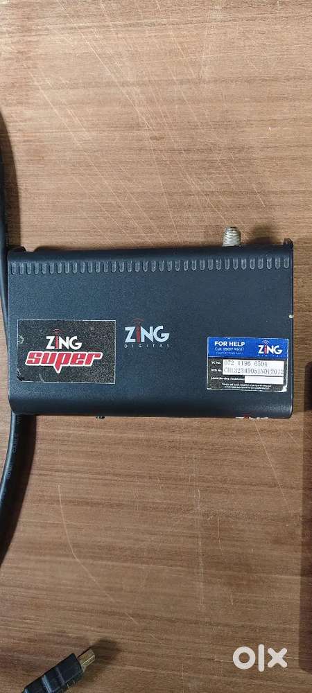 Zing tv setup box