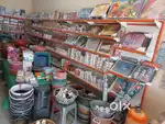दुकान का सारा सामान जैसे रैक, काउंटर , गिफ्ट ,प्लास्टिक आइटम बिकाऊ।