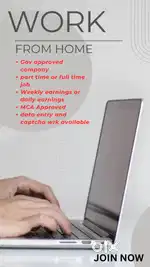 Data entry work