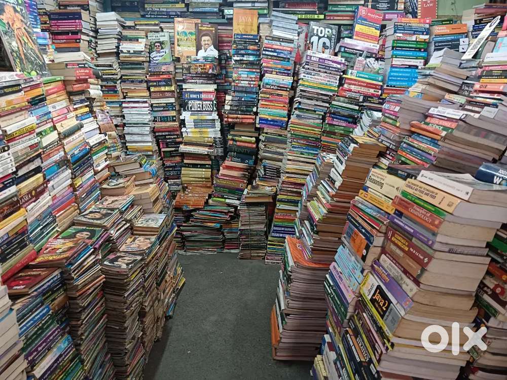 All books available for School,Diplomo engineering. Medical  etc
