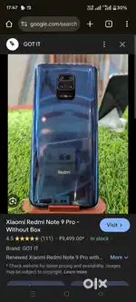 Note 9 pro 4 +2 extended and 128 gb memory