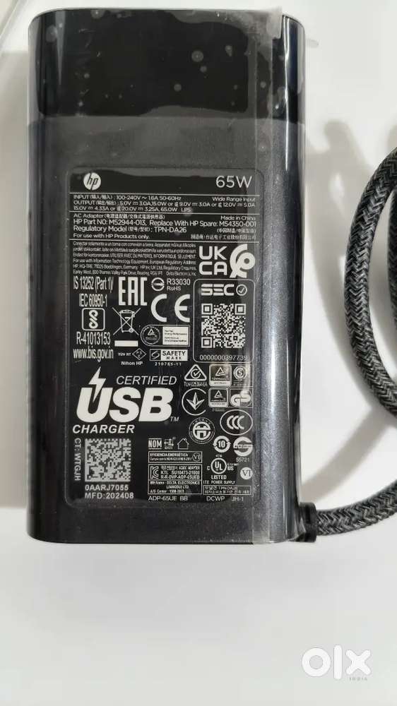 Hp 65W charger