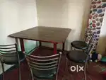 Dinning table set with 4 chairs