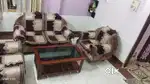 Sofa 2 seater and single seater 2pis well good condition