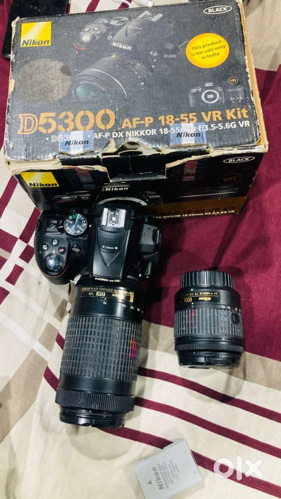 nikon 5300d with lens