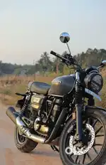 Honda CB350. Gray color