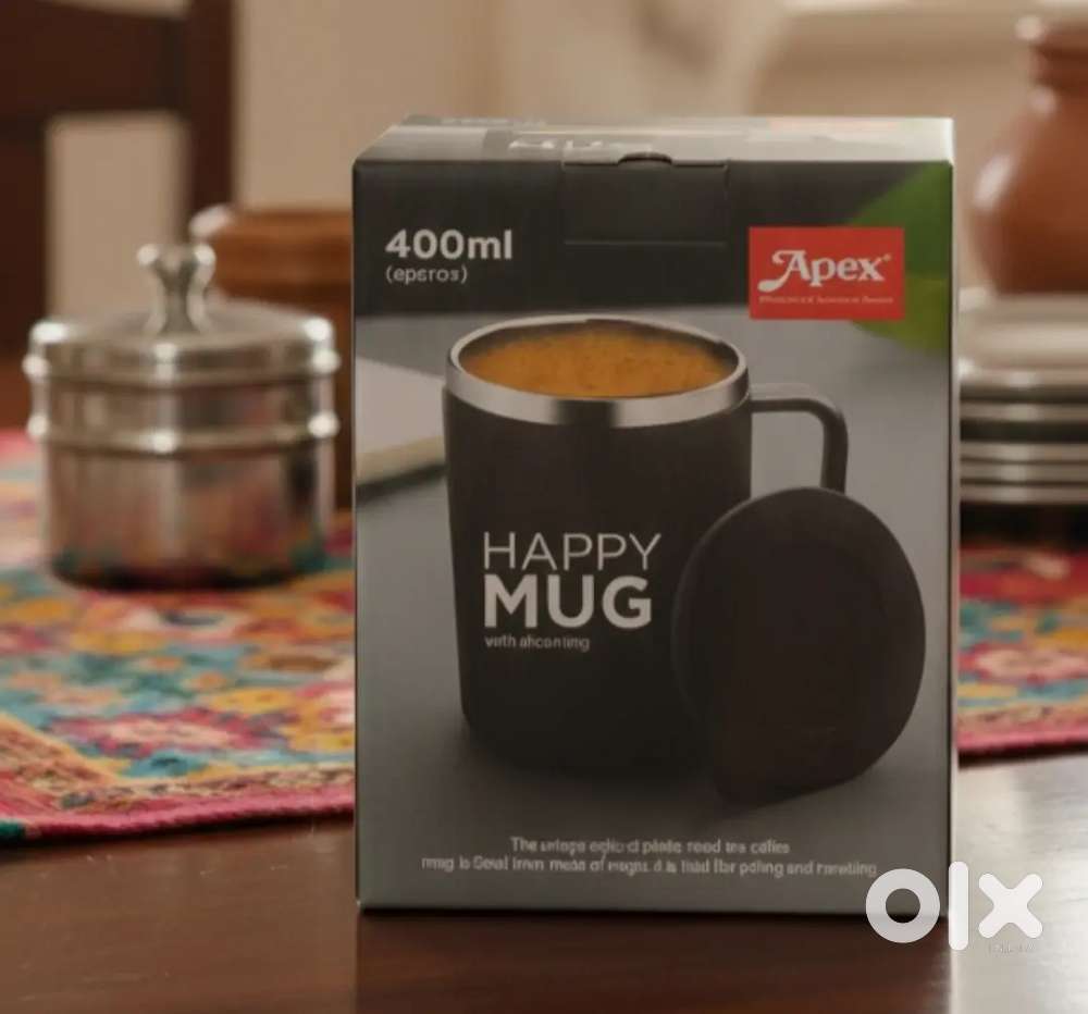 Apex Happy Mug 400ml with Box- Perfect Gift
