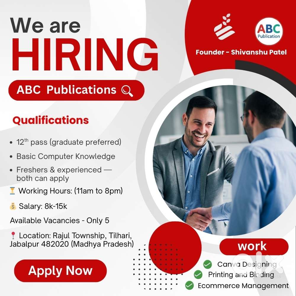 Job available for Canva designing & General e-commerce work