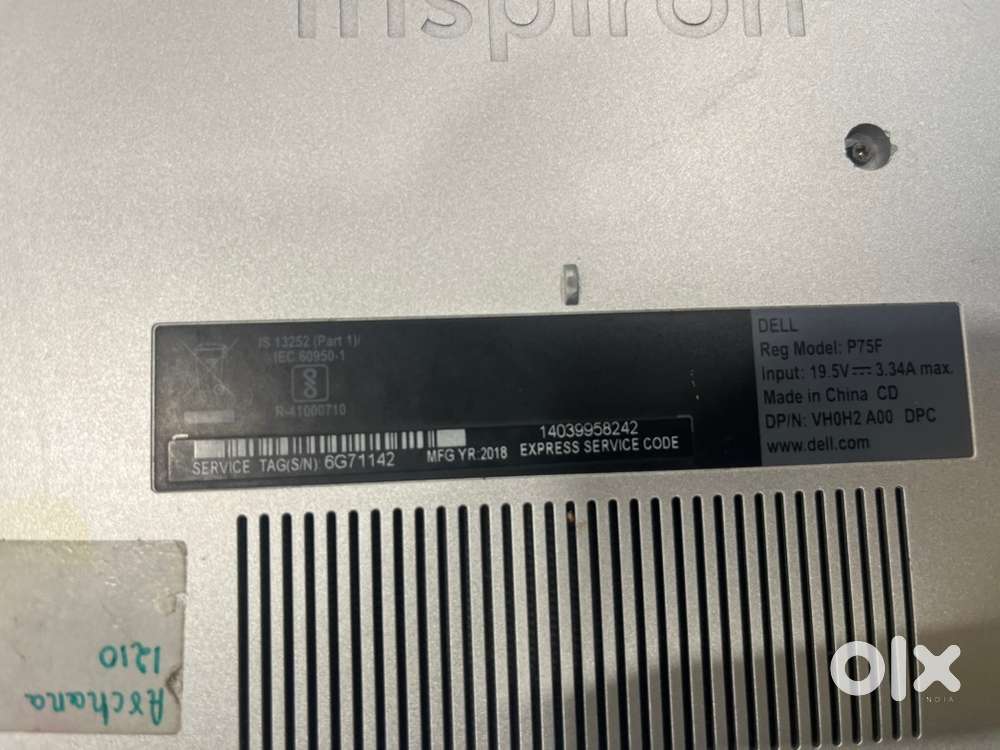 Dell laptop