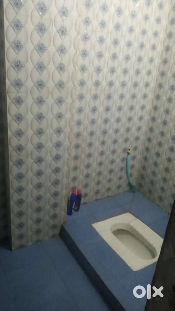 One bedroom, kitchen,  bathroom