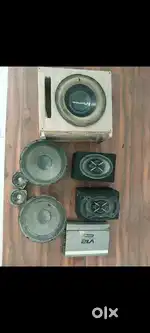 Speakers Sony,pioneer Bass Bosted speaker set