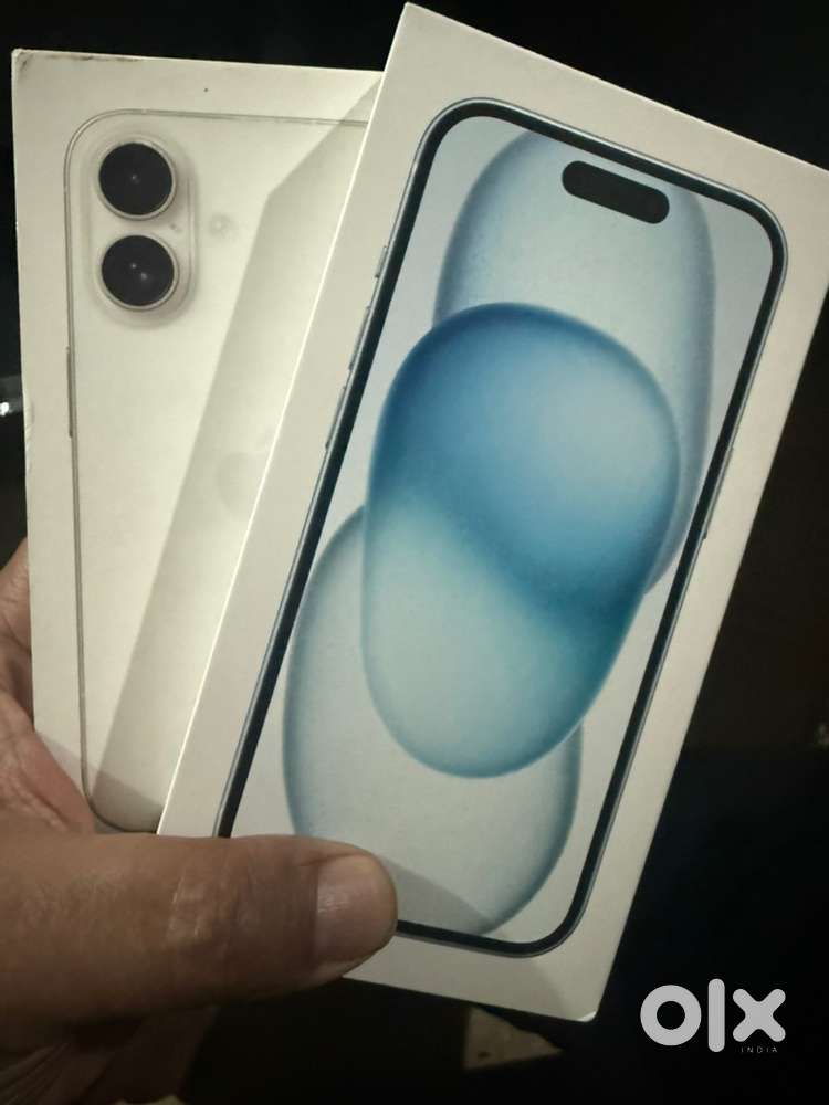 iPhone 15/16  New sealed Box indian modals