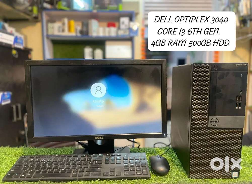 DELL OPTIPLEX 3040 CORE I3 6TH GEN 4GB RAM 500GB HDD CONDITION GOOD