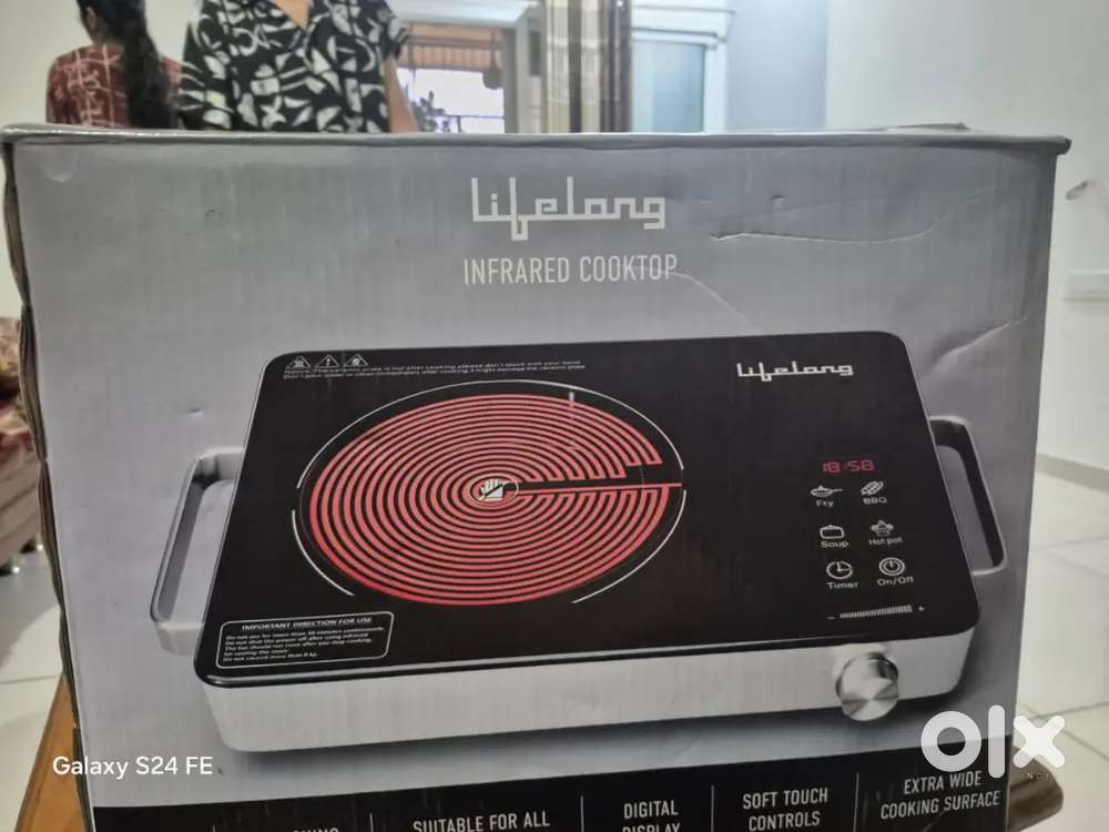 Lifelong 2000 Watt Infrared Induction Stove