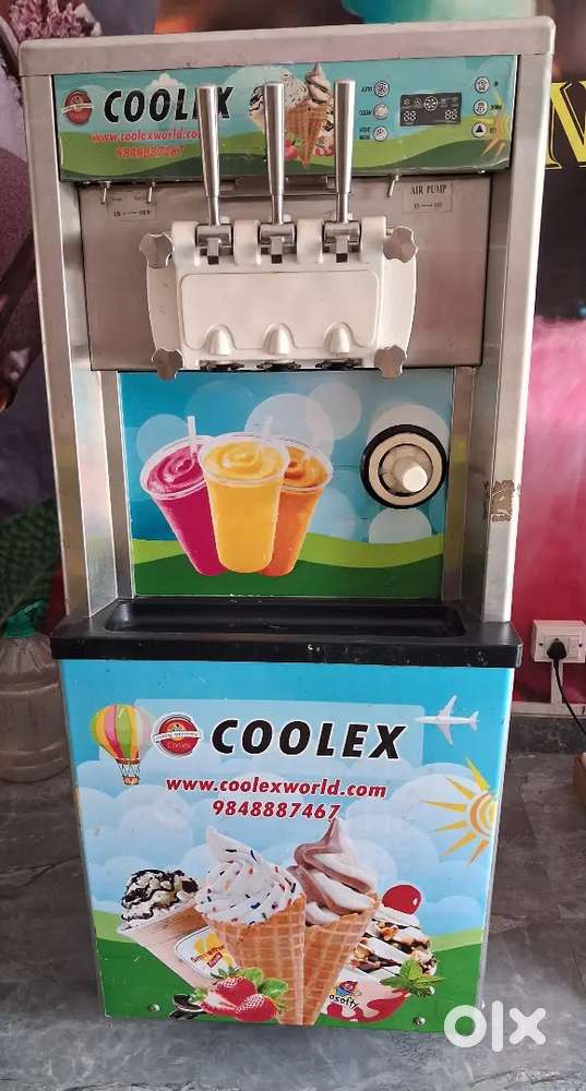 Softy ice cream machine