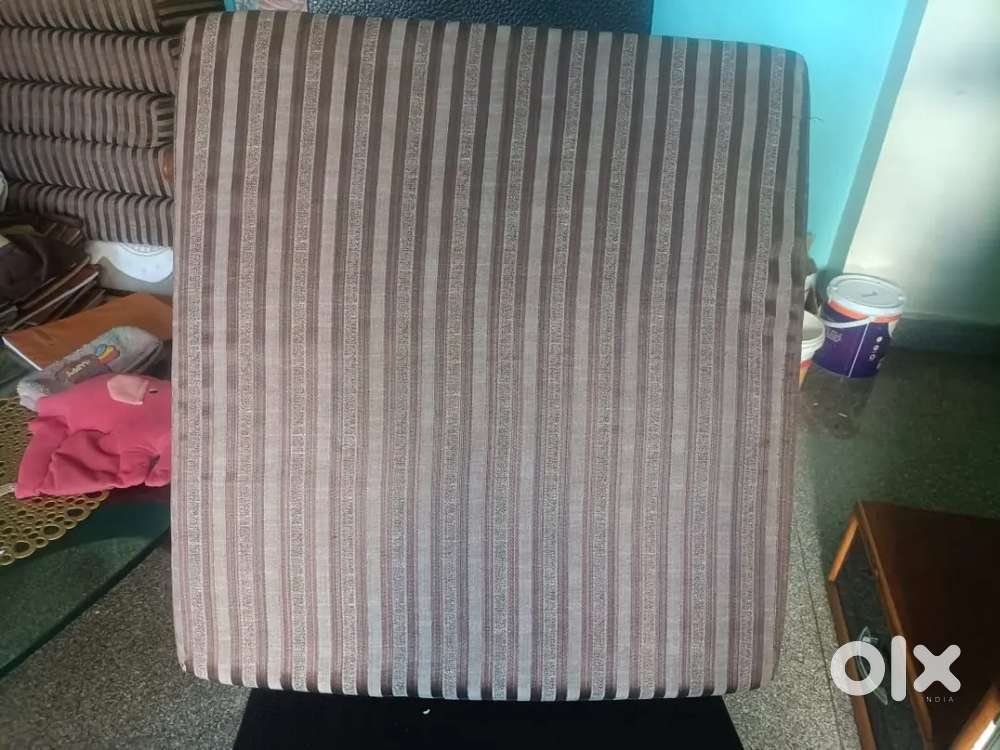 Sofa foam with double cover and cushion cover.