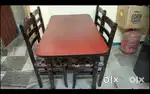 4 CHAIRS DINING TABLE AVAILABLE IN STARF FURNITURE