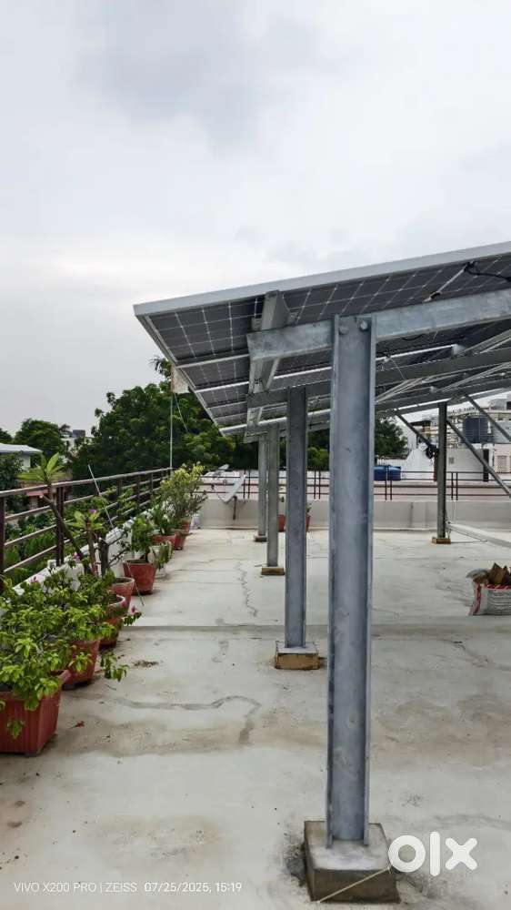 SOLAR PLANT WITH HDGI STRUCTURES.