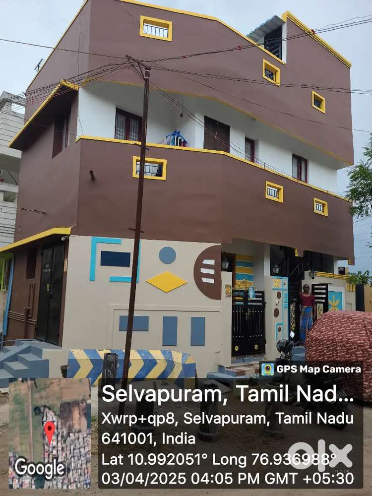 3 BHK Indv House for Rent in Selvapuram