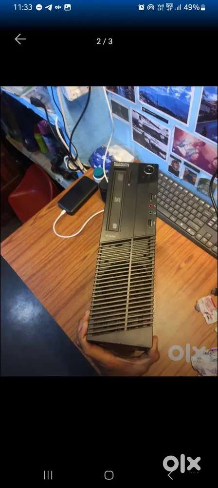 Lenovo ThinkCentre m700 Desktop (6th Gen
Core i5 4 GB 500GB HDD