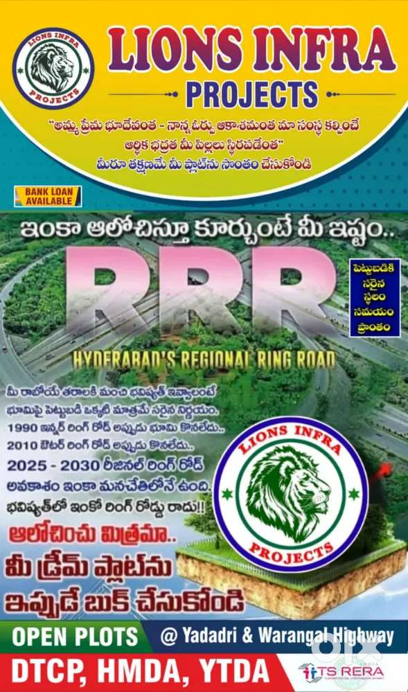 Lions infra projects