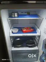 256 L Convertible Freezer Double Door Refrigerator , A-One Condition,